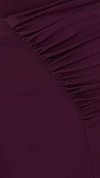 Rabanne Long Ruched Skirt Magenta Purple | Thumbnail 6 Rabanne Long Ruched Skirt Magenta Purple | Thumbnail 6
