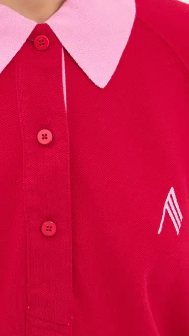 The Attico Mini Dress Red/Pink | Thumbnail 6 The Attico Mini Dress Red/Pink | Thumbnail 6