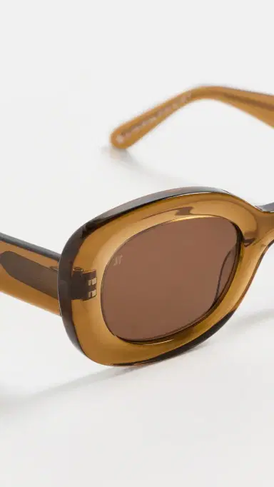 Jimmy Fairly Cinnamon Sunglasses Brown One Size | Thumbnail 5 Jimmy Fairly Cinnamon Sunglasses Brown One Size | Thumbnail 5