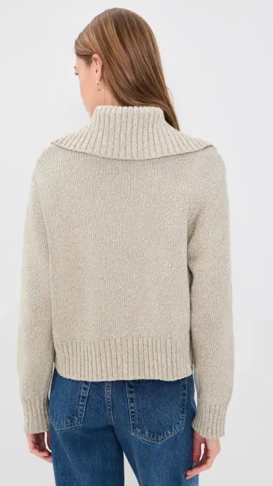 Jenni Kayne Sailor Cardigan Oat arl | Thumbnail 3 Jenni Kayne Sailor Cardigan Oat arl | Thumbnail 3