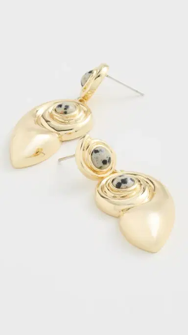 Luv AJ The Palma Shell Statement Earrings | Thumbnail 4 Luv AJ The Palma Shell Statement Earrings | Thumbnail 4
