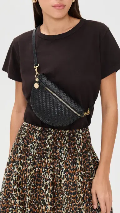 Clare V. Clare V. Petite Fanny Pack Black One Size | Thumbnail 3 Clare V. Clare V. Petite Fanny Pack Black One Size | Thumbnail 3