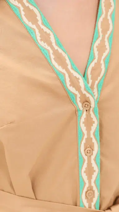 Shoshanna Ellery Dress Khaki/Multi | Thumbnail 6 Shoshanna Ellery Dress Khaki/Multi | Thumbnail 6