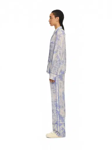Off-White City Nature Habutai Pajama Shirt | Thumbnail 3 Off-White City Nature Habutai Pajama Shirt | Thumbnail 3