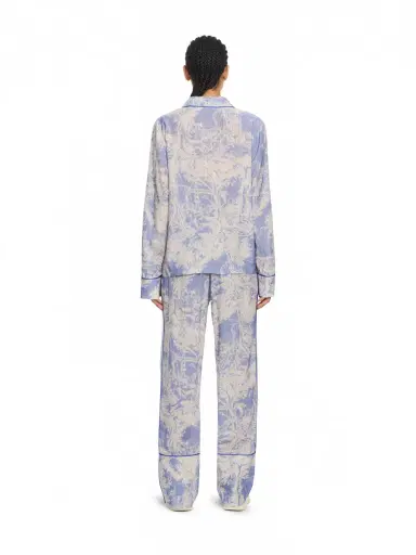 Off-White City Nature Habutai Pajama Shirt | Thumbnail 4 Off-White City Nature Habutai Pajama Shirt | Thumbnail 4