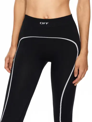 Off-White Off Stamp Seamless Leggings | Thumbnail 5 Off-White Off Stamp Seamless Leggings | Thumbnail 5