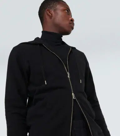 Sunspel Loopback cotton hoodie | Thumbnail 2 Sunspel Loopback cotton hoodie | Thumbnail 2