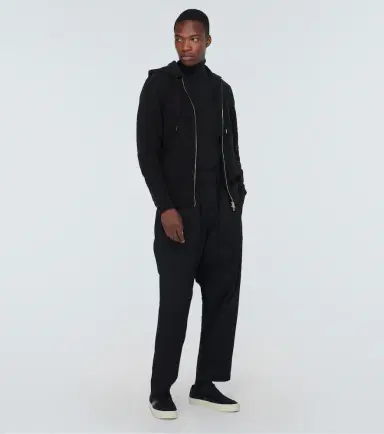 Sunspel Loopback cotton hoodie | Thumbnail 3 Sunspel Loopback cotton hoodie | Thumbnail 3