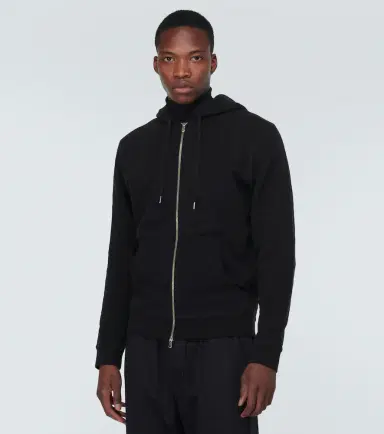 Sunspel Loopback cotton hoodie | Thumbnail 5 Sunspel Loopback cotton hoodie | Thumbnail 5