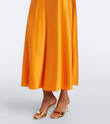 DÔEN Dôen Fiona lace-trimmed silk satin maxi dress | Thumbnail 7 DÔEN Dôen Fiona lace-trimmed silk satin maxi dress | Thumbnail 7