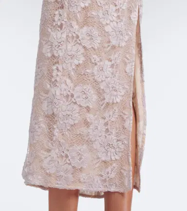 Alessandra Rich Ruffled sequined lace slip dress | Thumbnail 3 Alessandra Rich Ruffled sequined lace slip dress | Thumbnail 3