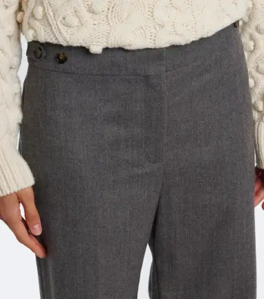 Stella McCartney Wool straight pants | Thumbnail 2 Stella McCartney Wool straight pants | Thumbnail 2