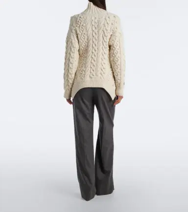 Stella McCartney Wool straight pants | Thumbnail 6 Stella McCartney Wool straight pants | Thumbnail 6