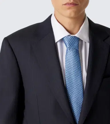 Giorgio Armani Silk jacquard tie | Thumbnail 3 Giorgio Armani Silk jacquard tie | Thumbnail 3