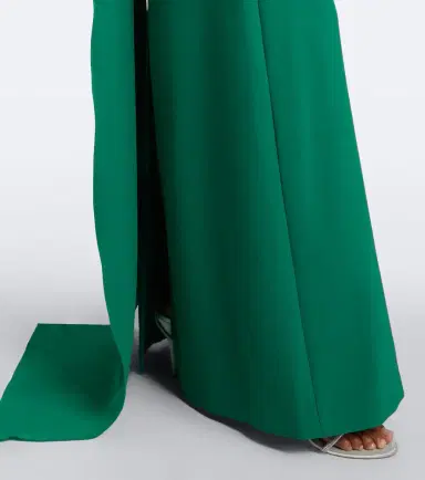Safiyaa Mallory crêpe gown | Thumbnail 4 Safiyaa Mallory crêpe gown | Thumbnail 4