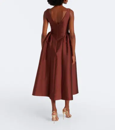 Roland Mouret Taffeta midi dress | Thumbnail 2 Roland Mouret Taffeta midi dress | Thumbnail 2