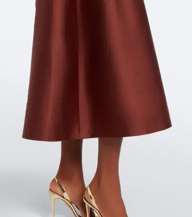 Roland Mouret Taffeta midi dress | Thumbnail 5 Roland Mouret Taffeta midi dress | Thumbnail 5