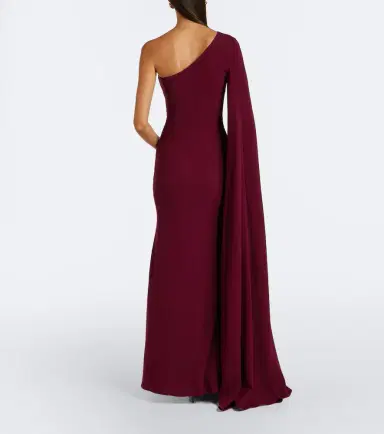 Roland Mouret Embellished caped one-shoulder gown | Thumbnail 4 Roland Mouret Embellished caped one-shoulder gown | Thumbnail 4