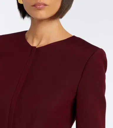 Roland Mouret Belted peplum wool and silk jacket | Thumbnail 2 Roland Mouret Belted peplum wool and silk jacket | Thumbnail 2
