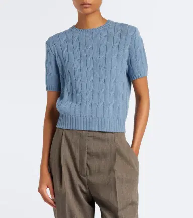 Ralph Lauren Collection Cable-knit cashmere sweater | Thumbnail 3 Ralph Lauren Collection Cable-knit cashmere sweater | Thumbnail 3