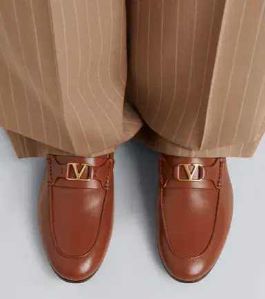 Valentino Garavani VLogo leather loafers | Thumbnail 5 Valentino Garavani VLogo leather loafers | Thumbnail 5