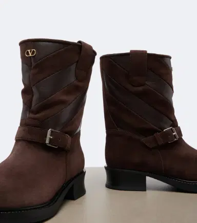 Valentino Garavani Rayons suede ankle boots | Thumbnail 4 Valentino Garavani Rayons suede ankle boots | Thumbnail 4