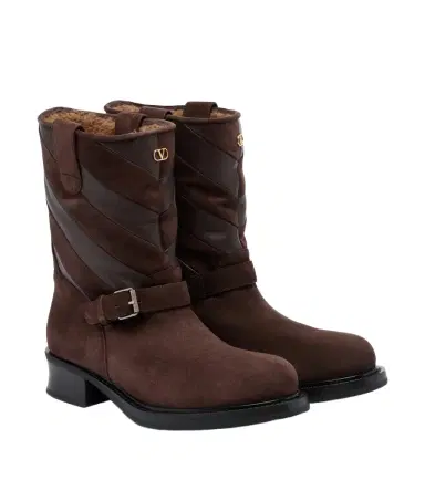 Valentino Garavani Rayons suede ankle boots | Thumbnail 1 Valentino Garavani Rayons suede ankle boots | Thumbnail 1