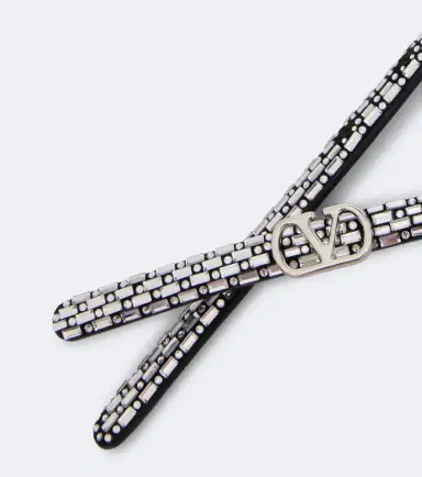 Valentino Garavani VLogo embellished leather belt | Thumbnail 2 Valentino Garavani VLogo embellished leather belt | Thumbnail 2