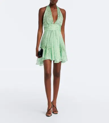Roberto Cavalli Printed silk minidress | Thumbnail 4 Roberto Cavalli Printed silk minidress | Thumbnail 4