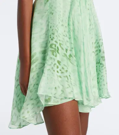Roberto Cavalli Printed silk minidress | Thumbnail 5 Roberto Cavalli Printed silk minidress | Thumbnail 5