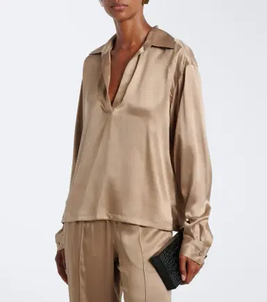 Tom Ford Silk satin blouse | Thumbnail 2 Tom Ford Silk satin blouse | Thumbnail 2