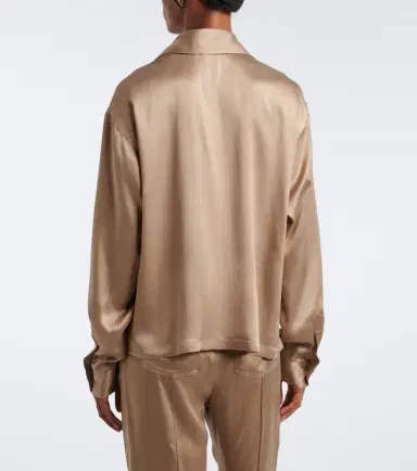 Tom Ford Silk satin blouse | Thumbnail 3 Tom Ford Silk satin blouse | Thumbnail 3
