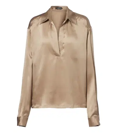 Tom Ford Silk satin blouse | Thumbnail 1 Tom Ford Silk satin blouse | Thumbnail 1