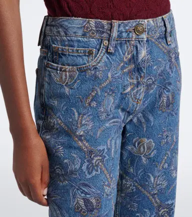 Etro Printed wide-leg jeans | Thumbnail 2 Etro Printed wide-leg jeans | Thumbnail 2