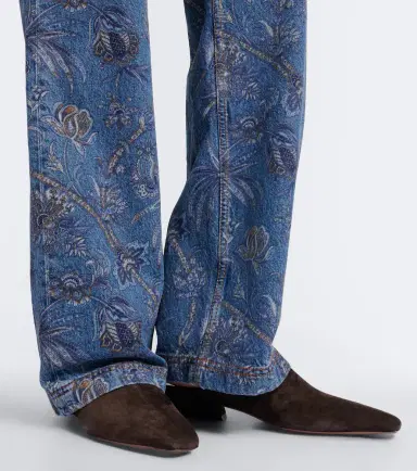 Etro Printed wide-leg jeans | Thumbnail 5 Etro Printed wide-leg jeans | Thumbnail 5