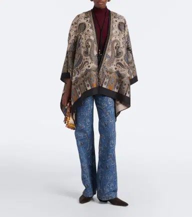 Etro Printed wide-leg jeans | Thumbnail 6 Etro Printed wide-leg jeans | Thumbnail 6