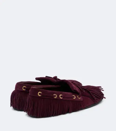 Etro Fringed suede boat shoes | Thumbnail 3 Etro Fringed suede boat shoes | Thumbnail 3