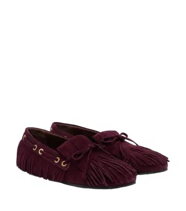 Etro Fringed suede boat shoes | Thumbnail 1 Etro Fringed suede boat shoes | Thumbnail 1
