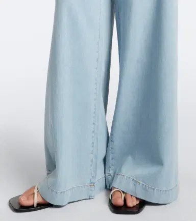 Frame The Offshore cotton-blend wide-leg pants | Thumbnail 3 Frame The Offshore cotton-blend wide-leg pants | Thumbnail 3