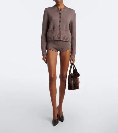 Magda Butrym Ribbed-knit cotton cardigan | Thumbnail 3 Magda Butrym Ribbed-knit cotton cardigan | Thumbnail 3