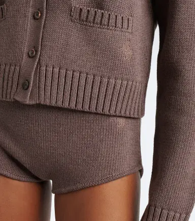 Magda Butrym Ribbed-knit cotton cardigan | Thumbnail 6 Magda Butrym Ribbed-knit cotton cardigan | Thumbnail 6