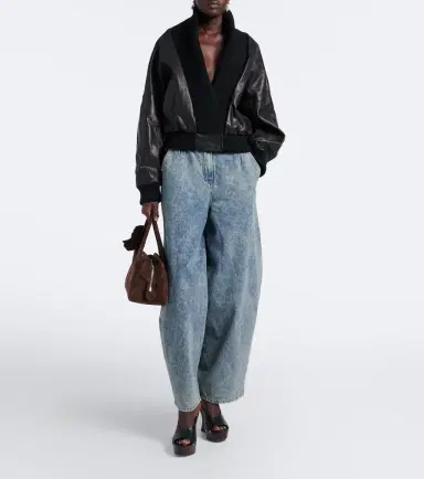 Magda Butrym Leather jacket | Thumbnail 3 Magda Butrym Leather jacket | Thumbnail 3