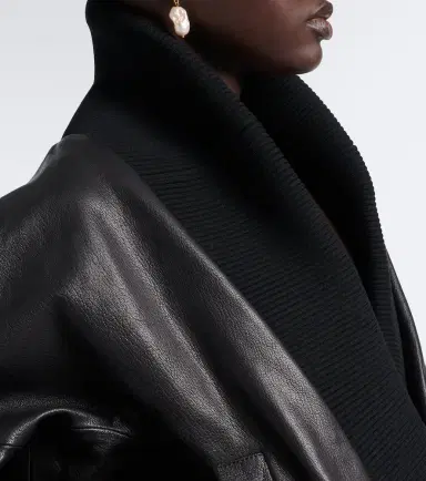 Magda Butrym Leather jacket | Thumbnail 4 Magda Butrym Leather jacket | Thumbnail 4