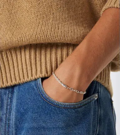 Bottega Veneta Sterling silver chain bracelet | Thumbnail 4 Bottega Veneta Sterling silver chain bracelet | Thumbnail 4