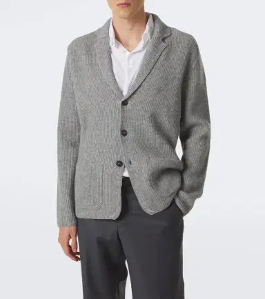 Incotex Virgin wool cardigan | Thumbnail 5 Incotex Virgin wool cardigan | Thumbnail 5