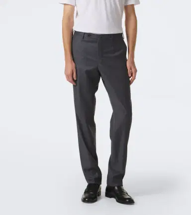 Slowear Virgin wool flannel slim pants | Thumbnail 5 Slowear Virgin wool flannel slim pants | Thumbnail 5