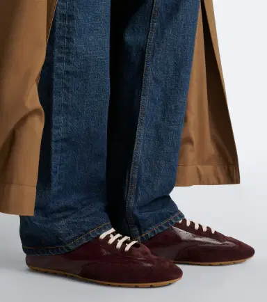Saint Laurent Lewis suede-trimmed leather sneakers | Thumbnail 5 Saint Laurent Lewis suede-trimmed leather sneakers | Thumbnail 5