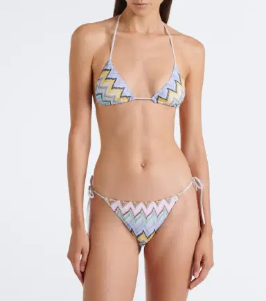 Missoni Zigzag lamé bikini | Thumbnail 3 Missoni Zigzag lamé bikini | Thumbnail 3