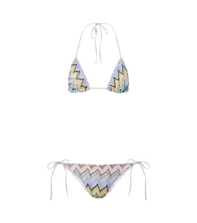 Missoni Zigzag lamé bikini | Thumbnail 1 Missoni Zigzag lamé bikini | Thumbnail 1