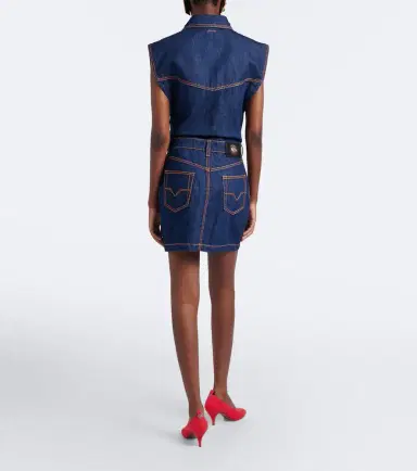 Versace Denim minidress | Thumbnail 4 Versace Denim minidress | Thumbnail 4